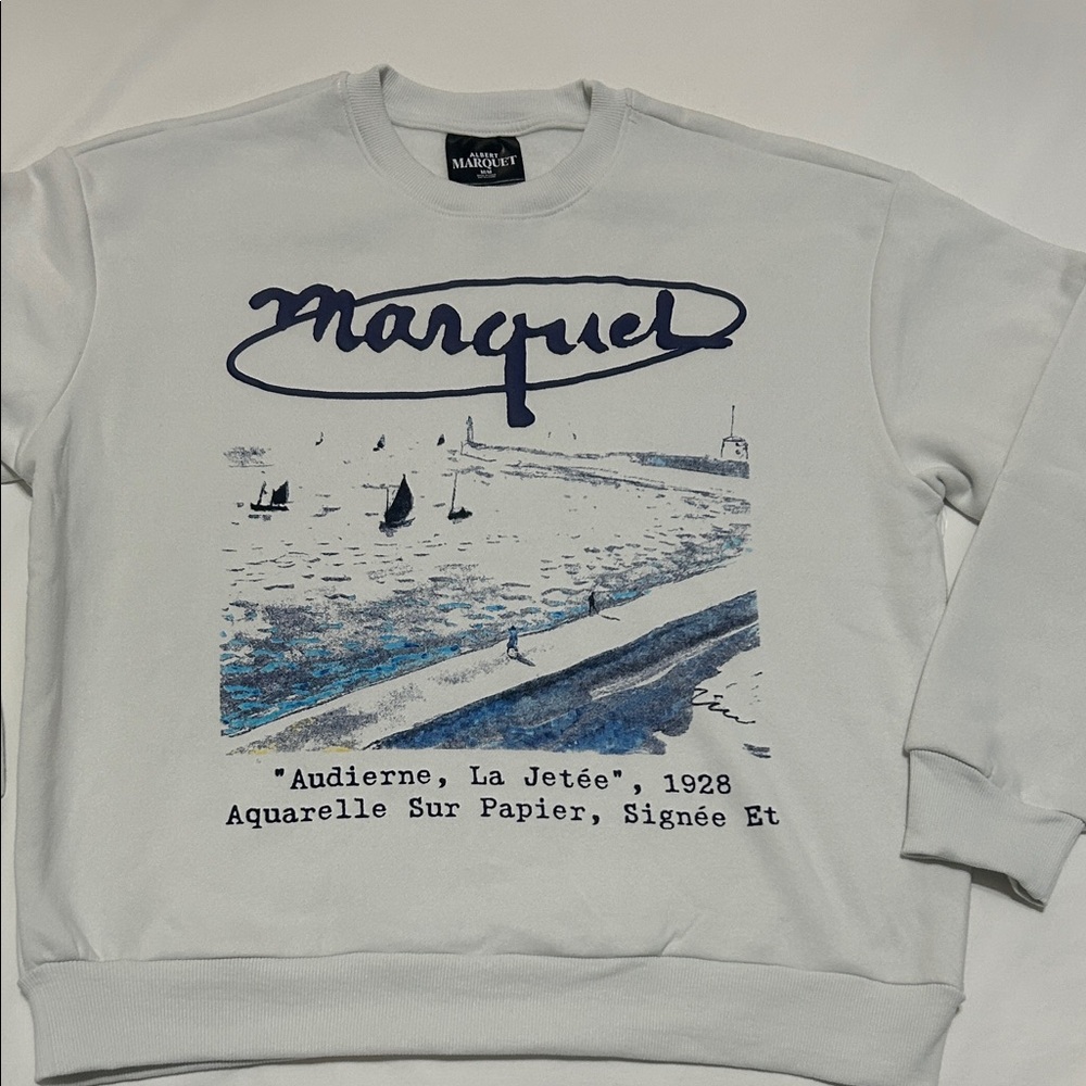 Albert Marquet Art Painting Sweatshirt M NWT